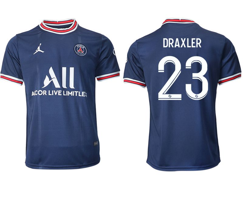 Men 2021-2022 Club Paris St German home aaa version blue #23 Soccer Jersey->paris st german jersey->Soccer Club Jersey